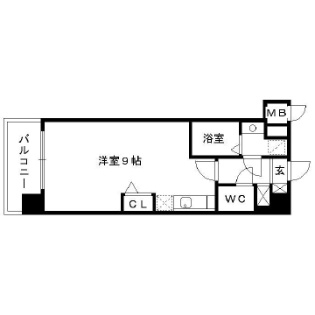 アソシアグロッツォ薬院大通り502号室-間取り