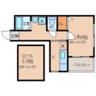 レガリータ天神東II - 所在階 の間取り図