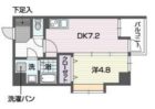 ジュネス博多駅東 - 所在階 の間取り図