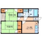 住吉マンション - 所在階***階の間取り図 1764