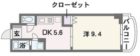 イング大宮 - 所在階3階の間取り図 1768