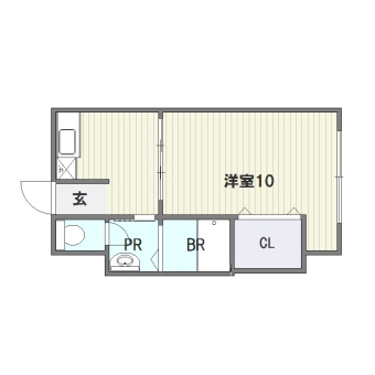 博多ダイチﾋﾞﾙ302号室-間取り