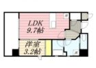 博多御笠川レジデンス - 所在階 の間取り図