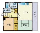 博多ﾀﾞｲﾁﾋﾞﾙ - 所在階***階の間取り図 1871