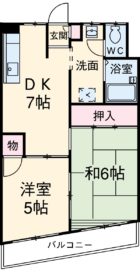 ＹＳビル - 所在階 の間取り図