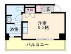 パークアクシス中呉服町 - 所在階 の間取り図