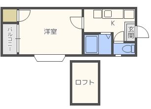 エクセレンテ博多202号室-間取り