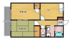 エレガント鬼塚V - 所在階 の間取り図