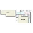 エステート住吉 - 所在階 の間取り図