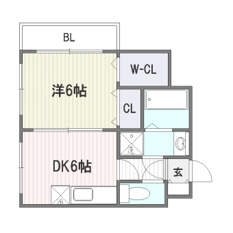 ファインハイム501号室-間取り