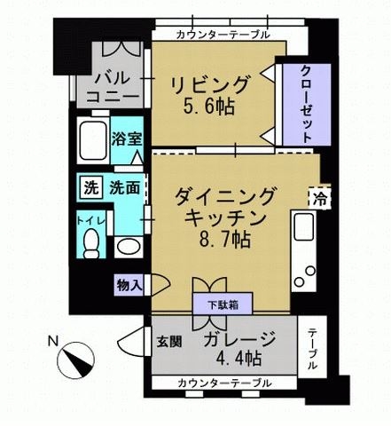 VARI　HOUSE706号室-間取り