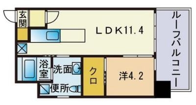 やますえ東光ビル901号室-間取り