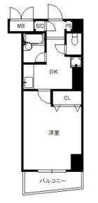 ウィステアリア - 所在階***階の間取り図 9569