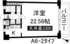 アーバンハイツ住乃江 - 所在階 の間取り図