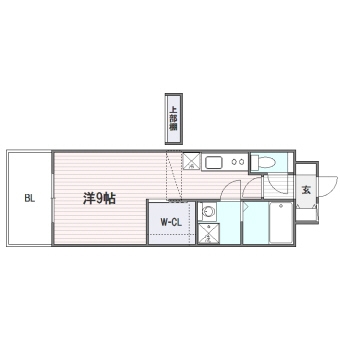 エンクレスト博多駅南III202号室-間取り