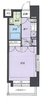 ロマネスク天神南第2 - 所在階 の間取り図