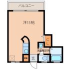 渡辺日進ビル - 所在階***階の間取り図 2224