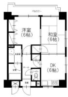 アミッドグリーン大濠弐番館 - 所在階 の間取り図