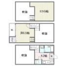 キューブ吉塚 - 所在階 の間取り図