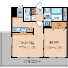 コートK7 - 所在階 の間取り図