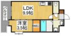 ルッシェ博多駅東 - 所在階***階の間取り図 2284