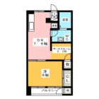 昌栄マンション - 所在階 の間取り図