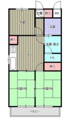 新栄アンピール第2駅東 - 所在階 の間取り図