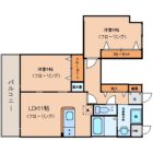 グランコート東平尾 - 所在階 の間取り図