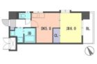 レーベン薬院 - 所在階 の間取り図