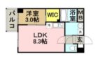 プリマヴェーラ - 所在階 の間取り図