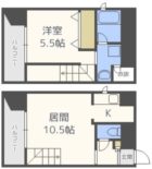 グランノーブル六本松 - 所在階***階の間取り図 2372