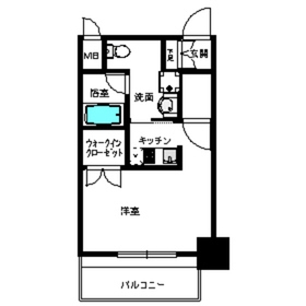 アイセレブ高砂ベネフィス602号室-間取り