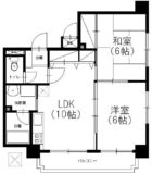 アミッドグリーン大濠弐番館 - 所在階 の間取り図