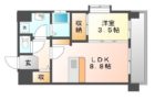 アンベリール薬院 - 所在階 の間取り図