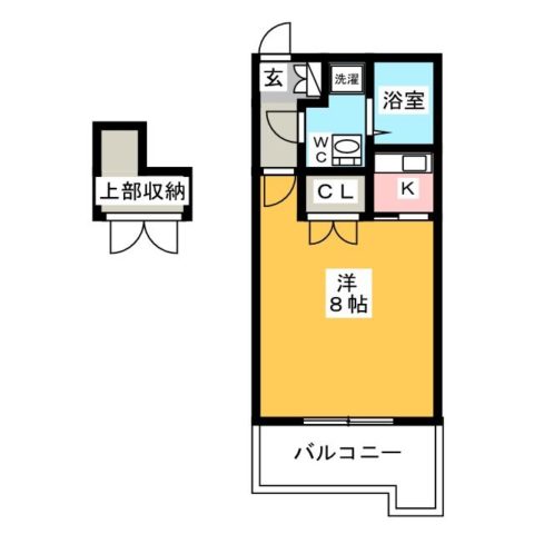 エステートモア天神倶楽部1306号室-間取り