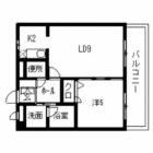 カルティス天神南 - 所在階3階の間取り図 2485