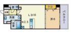 アーバス大手門 - 所在階 の間取り図