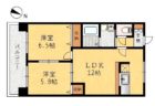 ヴァンクール薬院 - 所在階 の間取り図