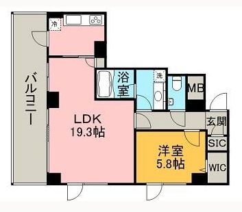 クラスけやき通り1004号室-間取り