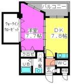 ベイシック大名 - 所在階 の間取り図