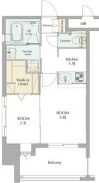 エンクレストGRAN博多駅前 - 所在階***階の間取り図 2570