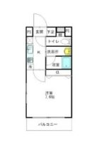 サンライトマンション - 所在階 の間取り図