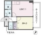 フェイスカミーユ - 所在階***階の間取り図 2609