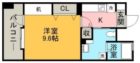 アントゥール薬院 - 所在階 の間取り図