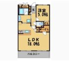 ダイアパレス赤坂けやき通り - 所在階 の間取り図