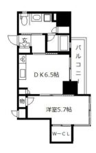 ライフ・モア春吉 - 所在階 の間取り図