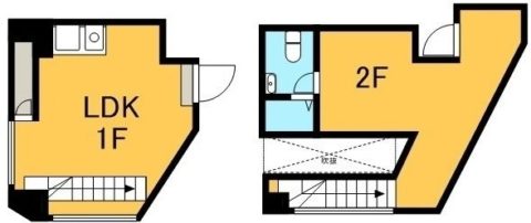 すみれ館201号室-間取り