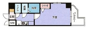 プリマヴェーラ503号室-間取り