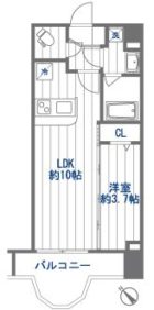 クリスタルリゾートタワー - 所在階 の間取り図