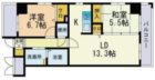 メープル博多倶楽部 - 所在階 の間取り図